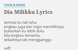 Bahasa Inggris Dia Milikku Dan Akan Selalu Menjadi Milikku