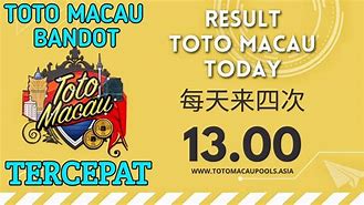 Live Draw Toto Macau Jam 13 Hari Ini